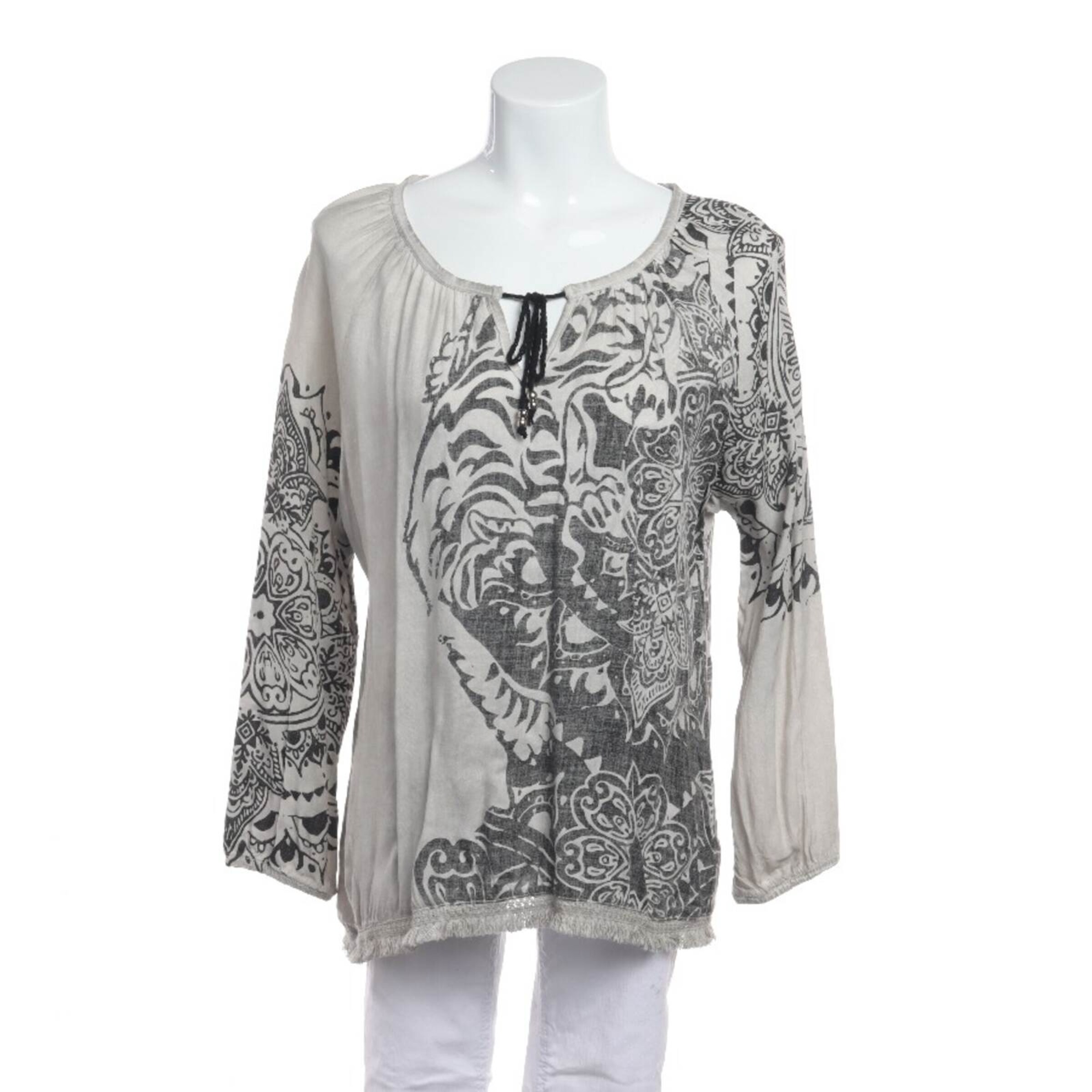 Grace Blouse & Tunic in S in Grey: front