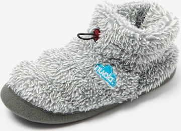 Nuvola. Hausschuh 'Boot Home Cloud Polar' in Grau: Vorderseite