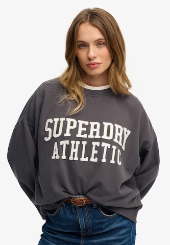 Superdry Sweatshirt in Grau: Vorderseite