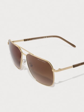 ARMANI EXCHANGE Солнцезащитные очки '0AX2057S' в Золотой