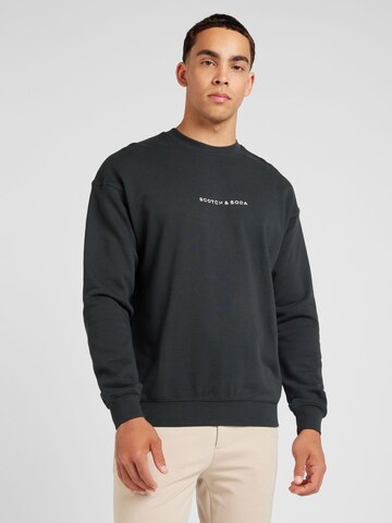 SCOTCH & SODA Sweatshirt in Grün: Vorderseite