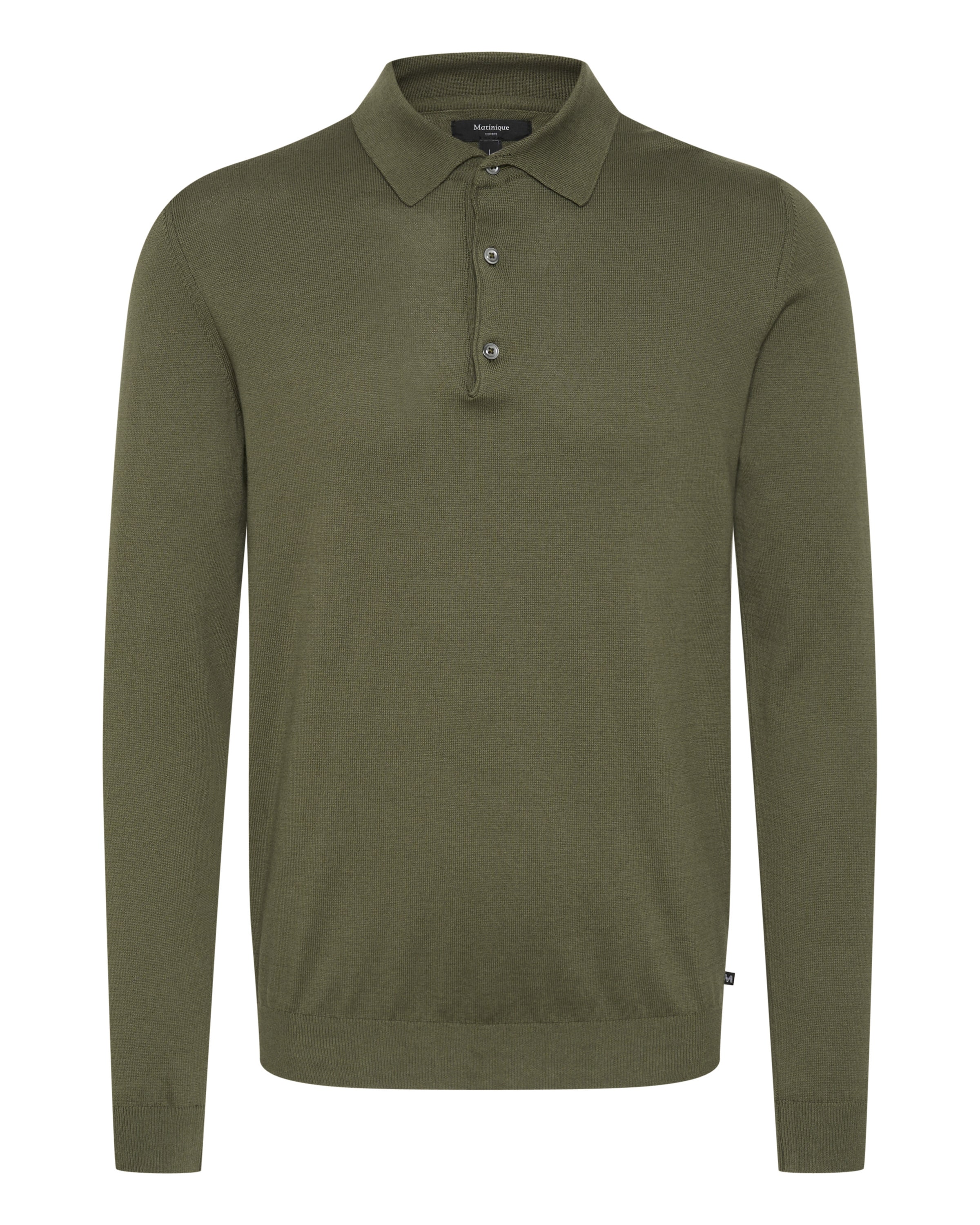 Pull-over 'Klint' Matinique en vert : devant