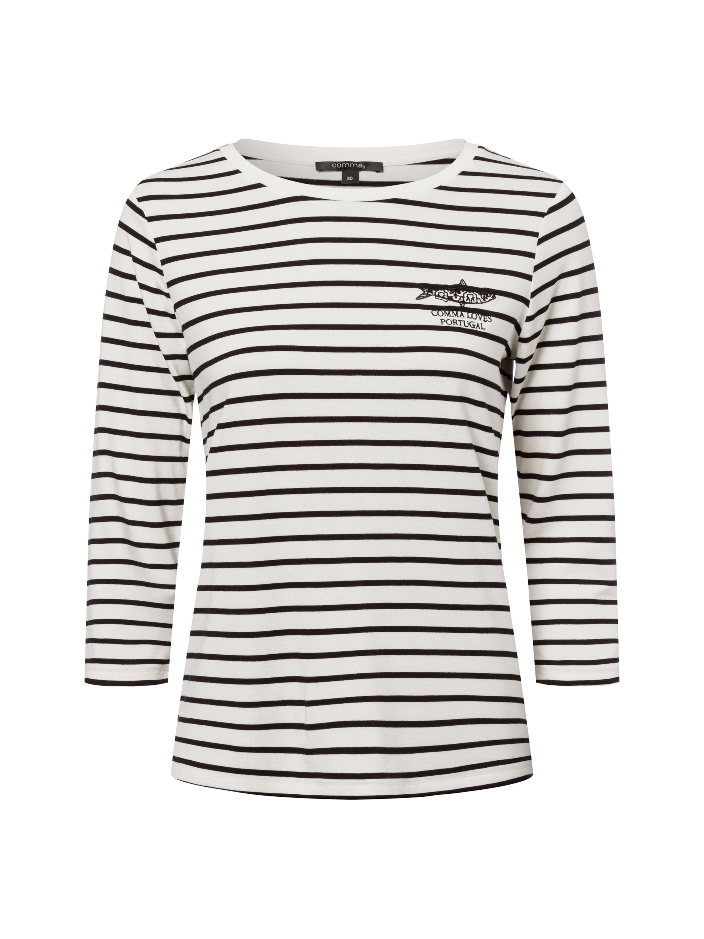 COMMA Shirt in White: front