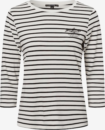 T-shirt COMMA en blanc : devant