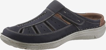 JOSEF SEIBEL Mules 'Anvers 76' in Blue: front