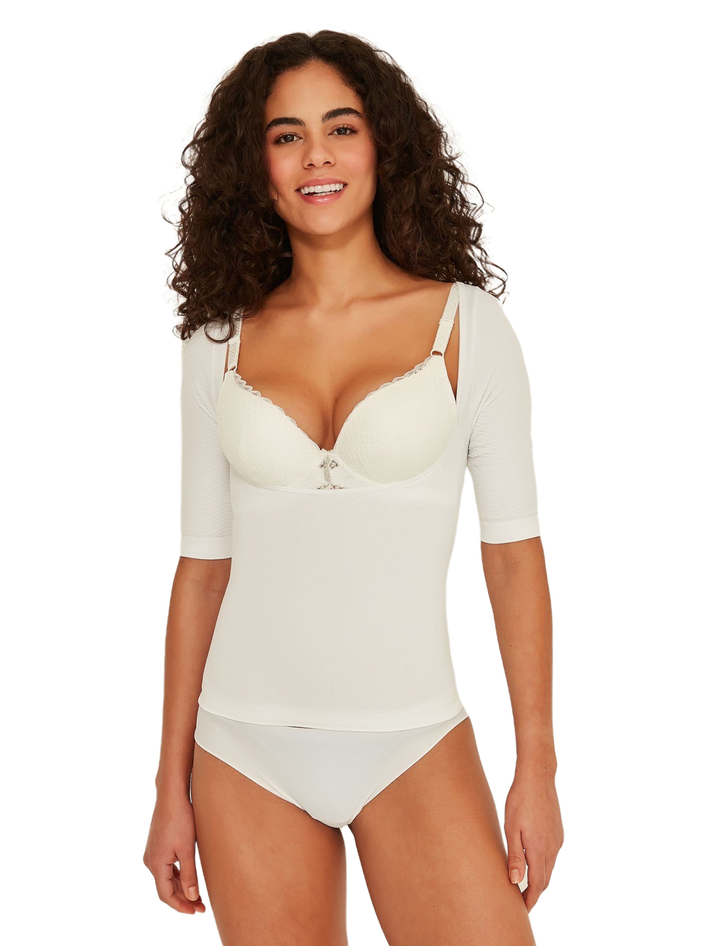 C&City Korsetlijfje in Wit: voorkant