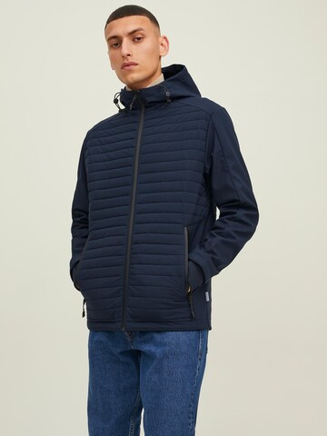 JACK & JONES - Chaqueta de entretiempo 'Toby' en azul: frente