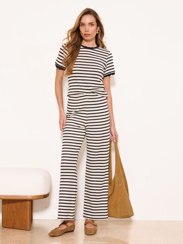 Wide Leg Pantalon Lipsy en blanc