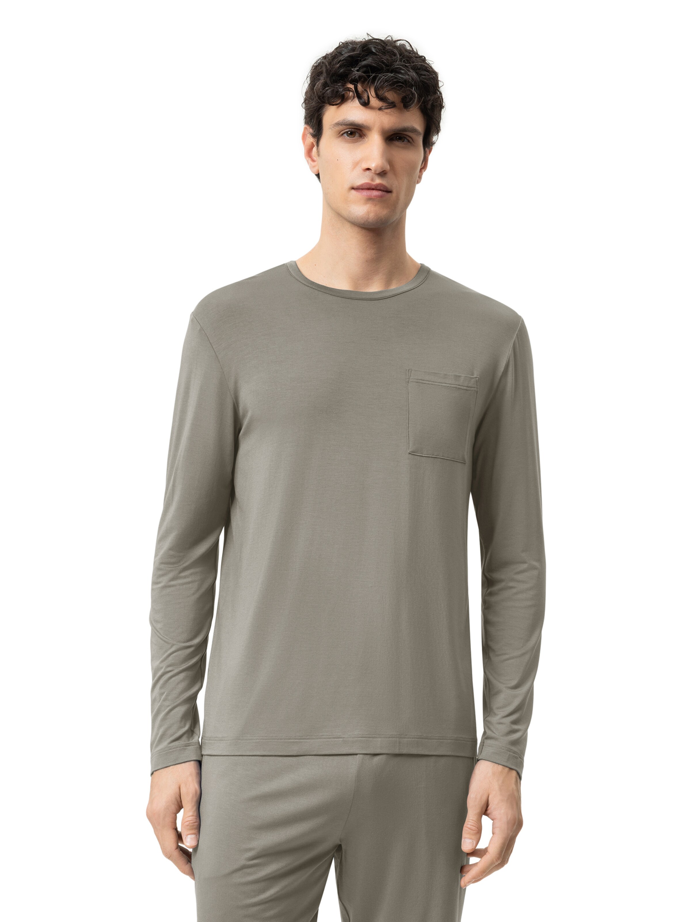T-Shirt 'Jefferson' Mey en marron : devant