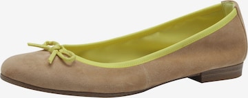 Ballerines Tamaris en beige : devant