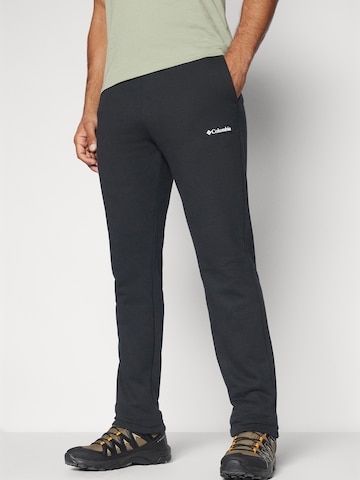 COLUMBIA Tapered Sports trousers 'Meridian Creek' in Black