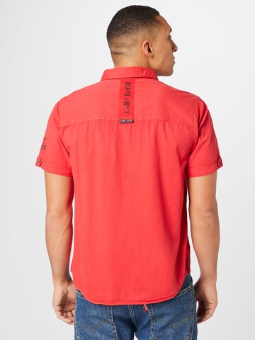 CAMP DAVID Klasický střih Košile – červená