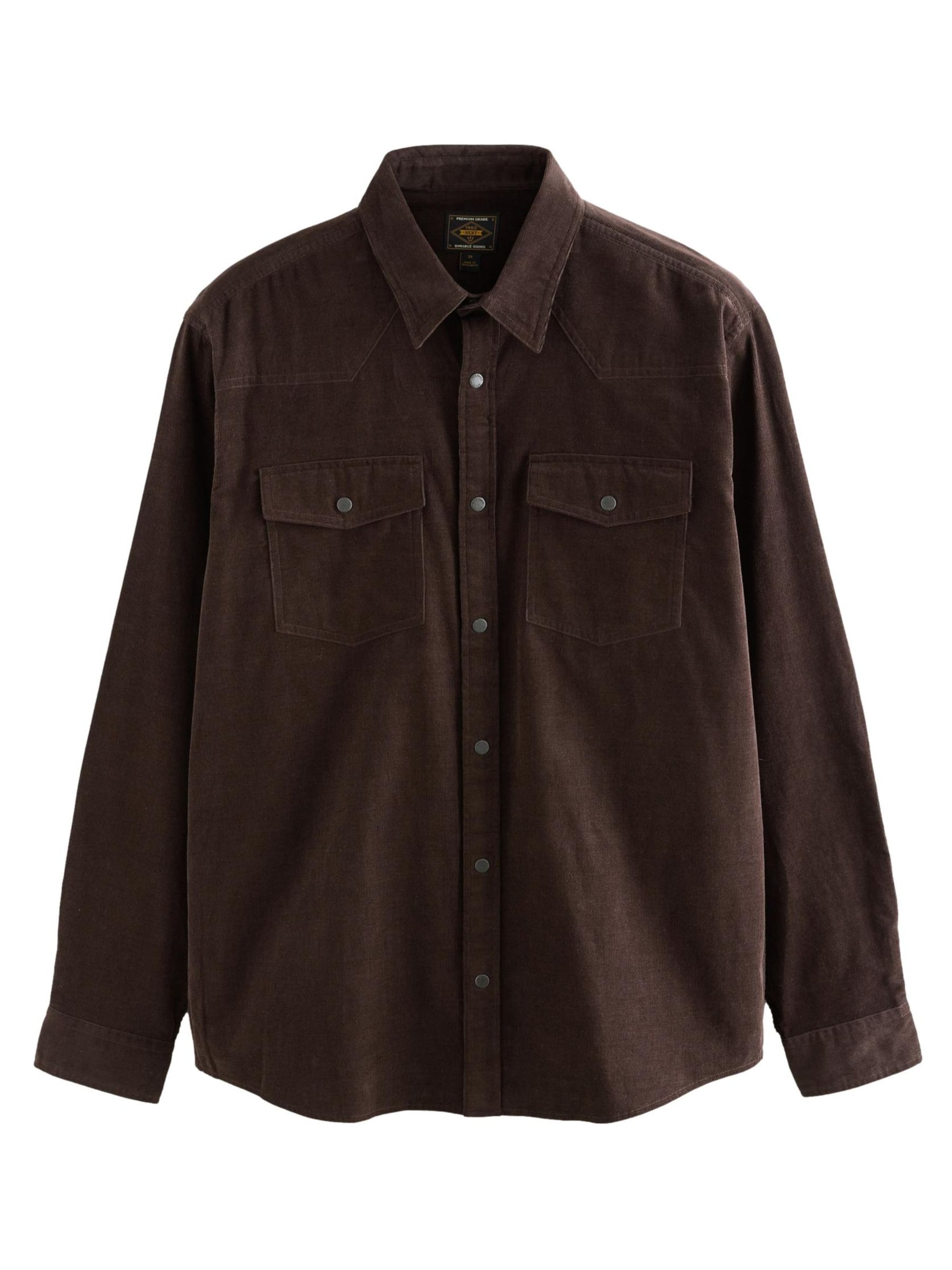 brūns Next Standarta piegriezums Krekls: no priekšpuses