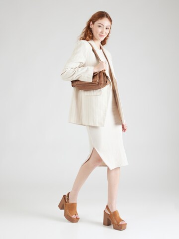 Robes en maille Tally Weijl en beige