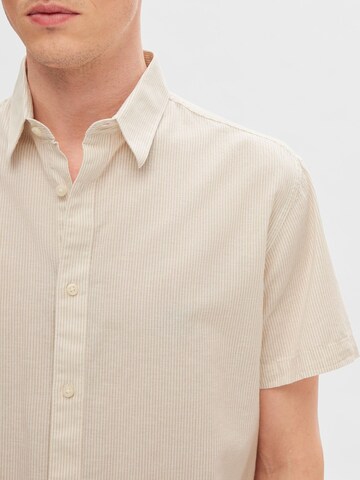 SELECTED HOMME Regular fit Overhemd in Grijs