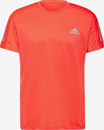 T-Shirt fonctionnel 'Own the Run' ADIDAS SPORTSWEAR en rouge : devant