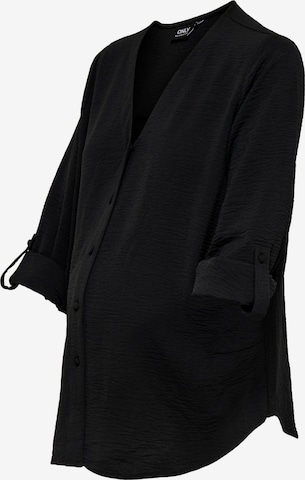 Camicia da donna 'OLMJana' di Only Maternity in nero: frontale