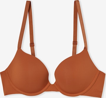 Push-up Reggiseno 'Pure Invisible' di ETAM in arancione: frontale