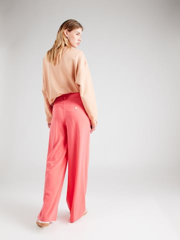 GERRY WEBER Wide leg Pleated Pants in Orange