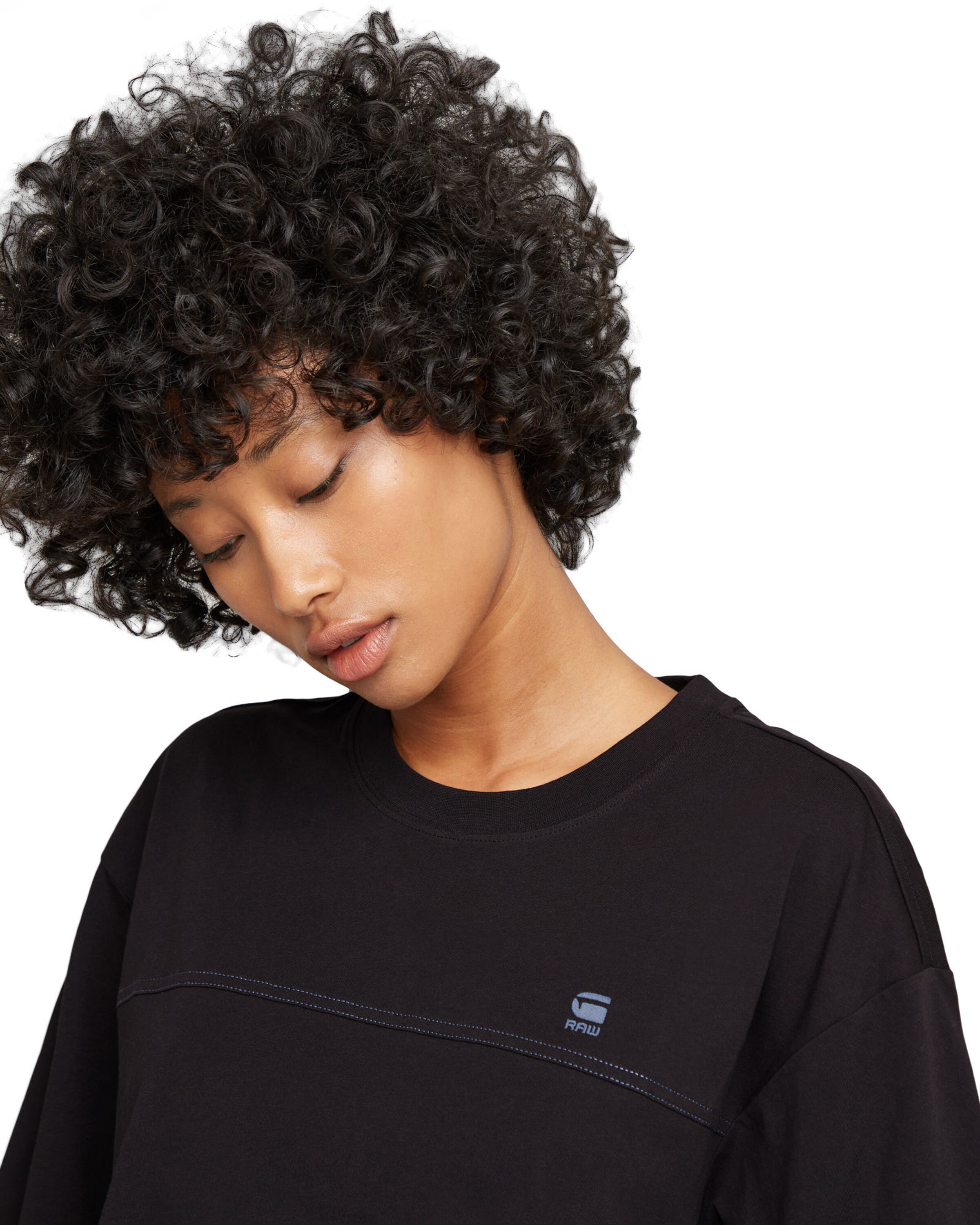 T-shirt 'Horizontal Seam' G-STAR en noir