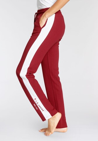 H.I.S Regular Pants in Red