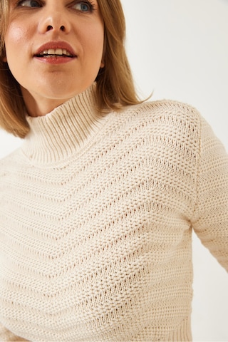 Bianco Lucci - Jersey en beige