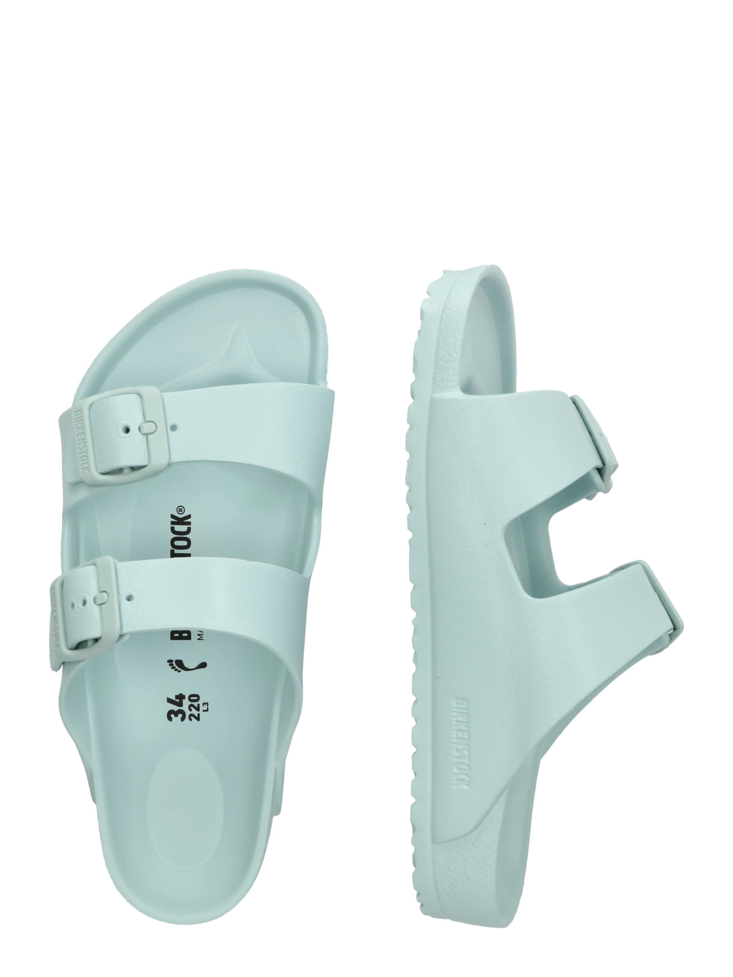 BIRKENSTOCK - Zapatos abiertos 'Arizona' en verde