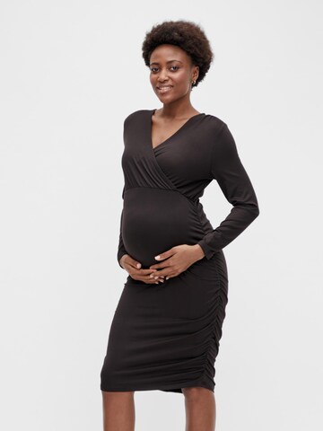 MAMALICIOUS Kleid 'Pilar' in Schwarz: predná strana