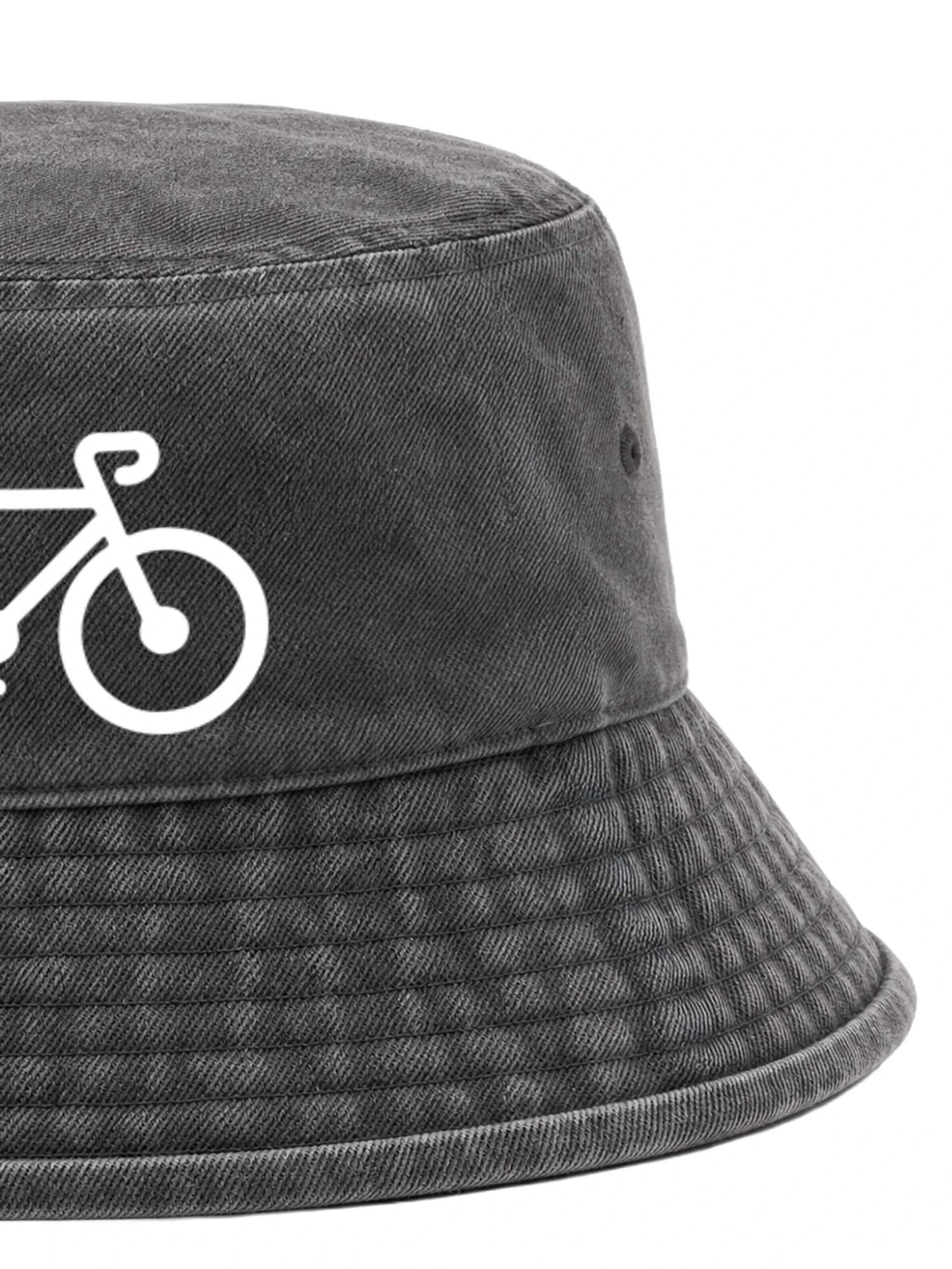 Neverless Hat 'Fahrrad' in Black