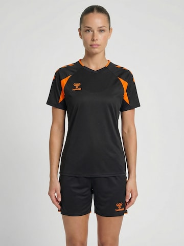 T-shirt fonctionnel Hummel en noir : devant