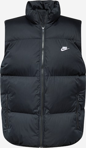 Gilet Nike Sportswear en noir : devant