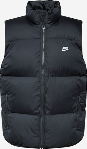 Nike Sportswear Жилетка в Черный: спереди