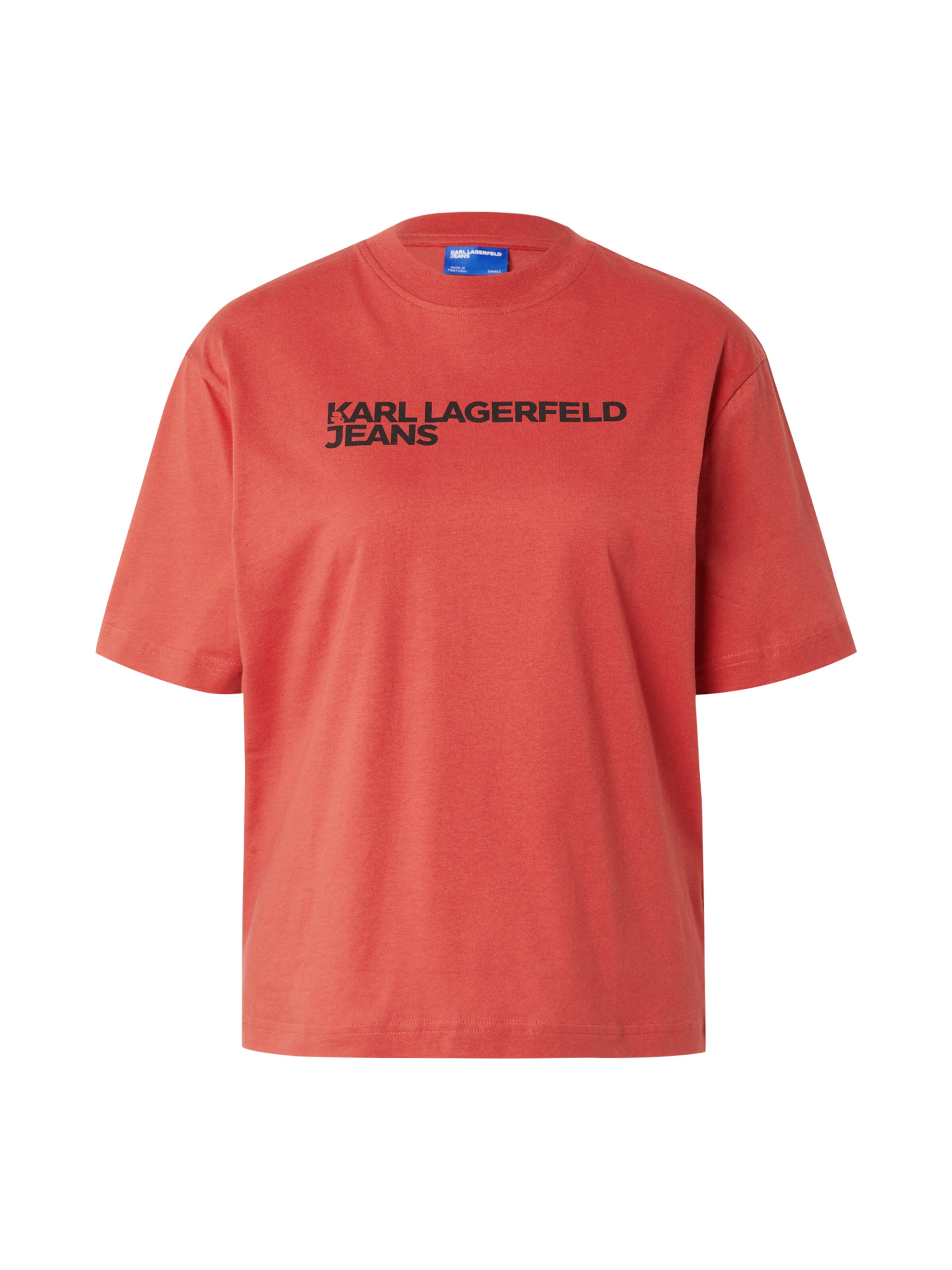 T-shirt KARL LAGERFELD JEANS en rouge : devant