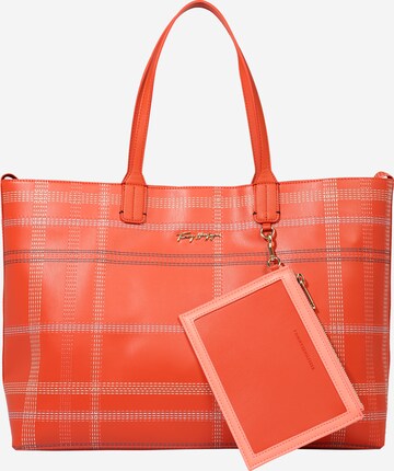 TOMMY HILFIGER Shopper in Rood