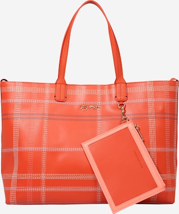 TOMMY HILFIGER Shopper in Rot