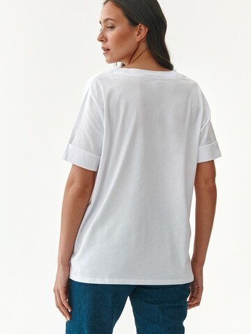 T-shirt 'LIKE 2' TATUUM en blanc
