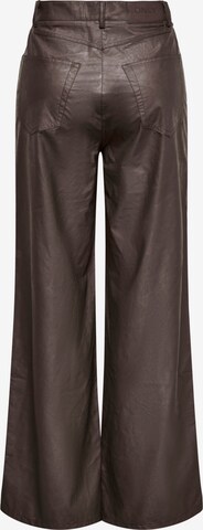 ONLY Wide Leg Hose 'Hope-Mady' in Braun