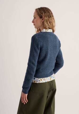 Seasalt Cornwall Gebreid vest in Blauw