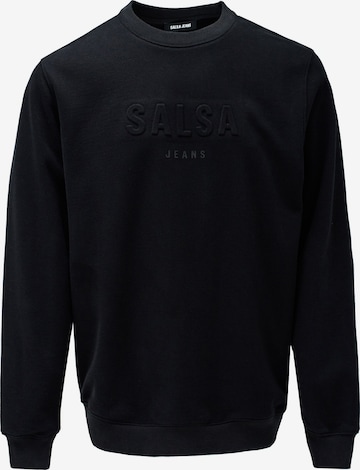 Salsa Jeans Sweatshirt in Black: front