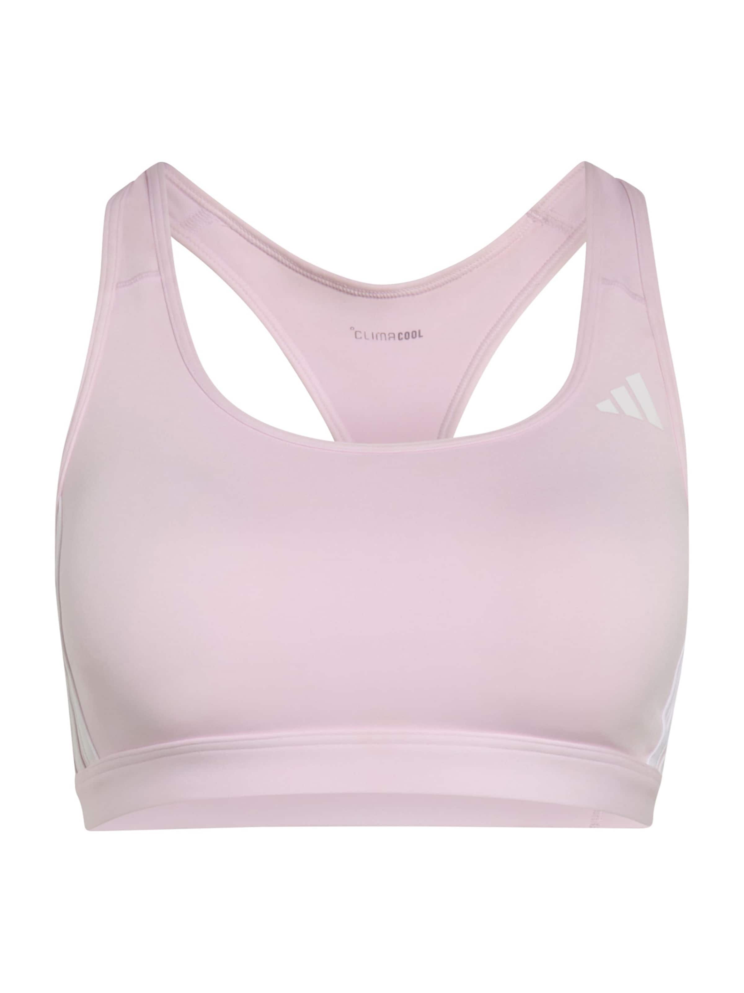 ADIDAS PERFORMANCEBustier Sportski grudnjak 'OPT ESS' - roza boja: prednji dio