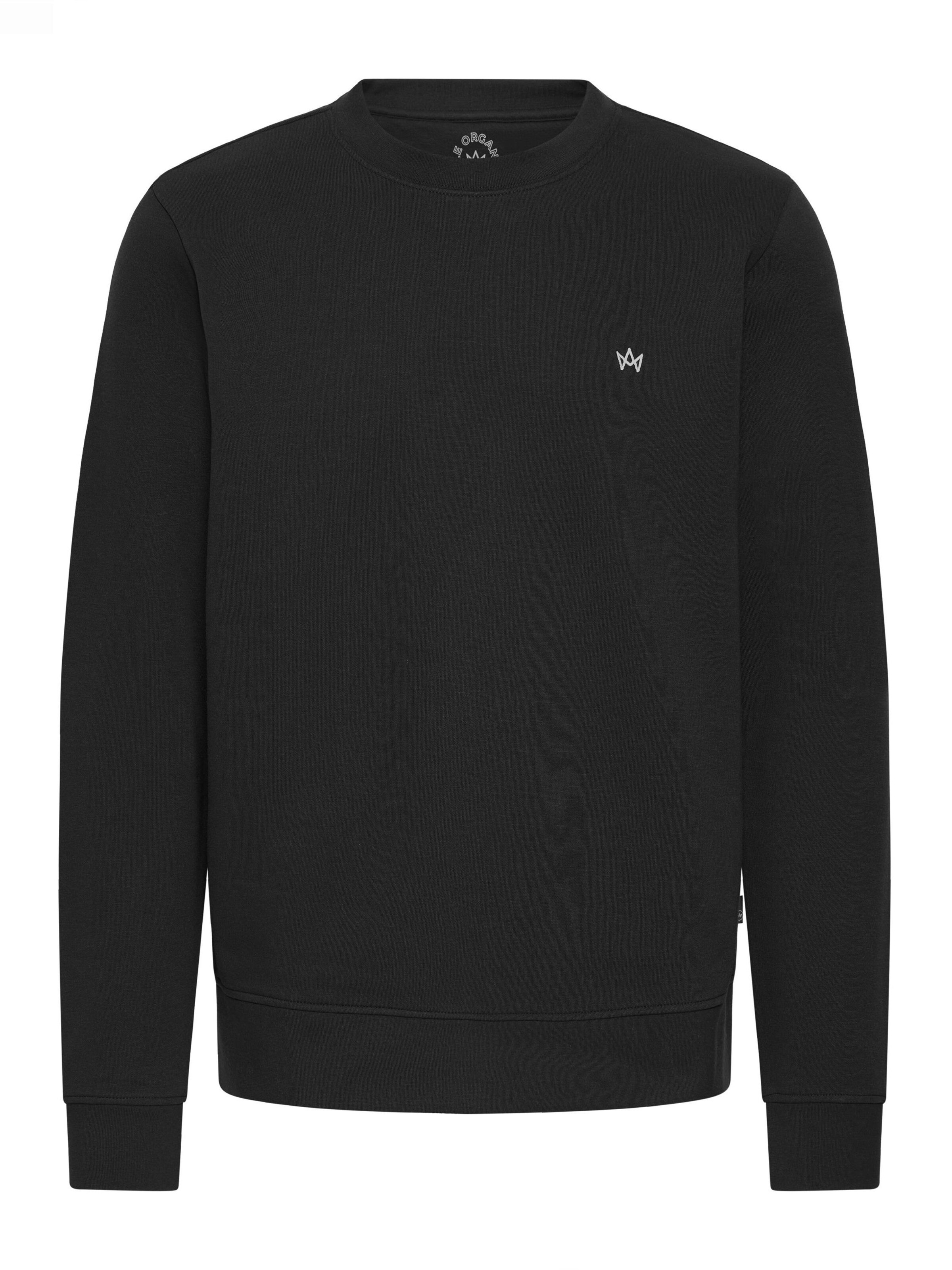 Kronstadt Trui 'Richards' in Zwart: voorkant