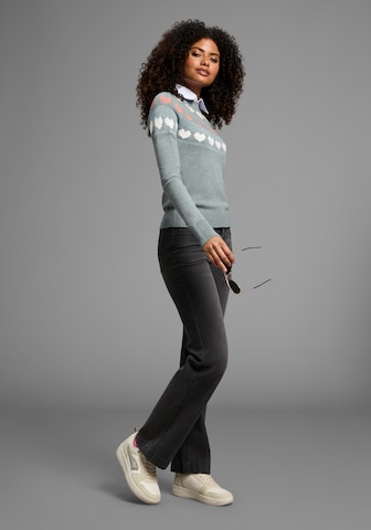 KangaROOS Wide leg Jeans in Grey