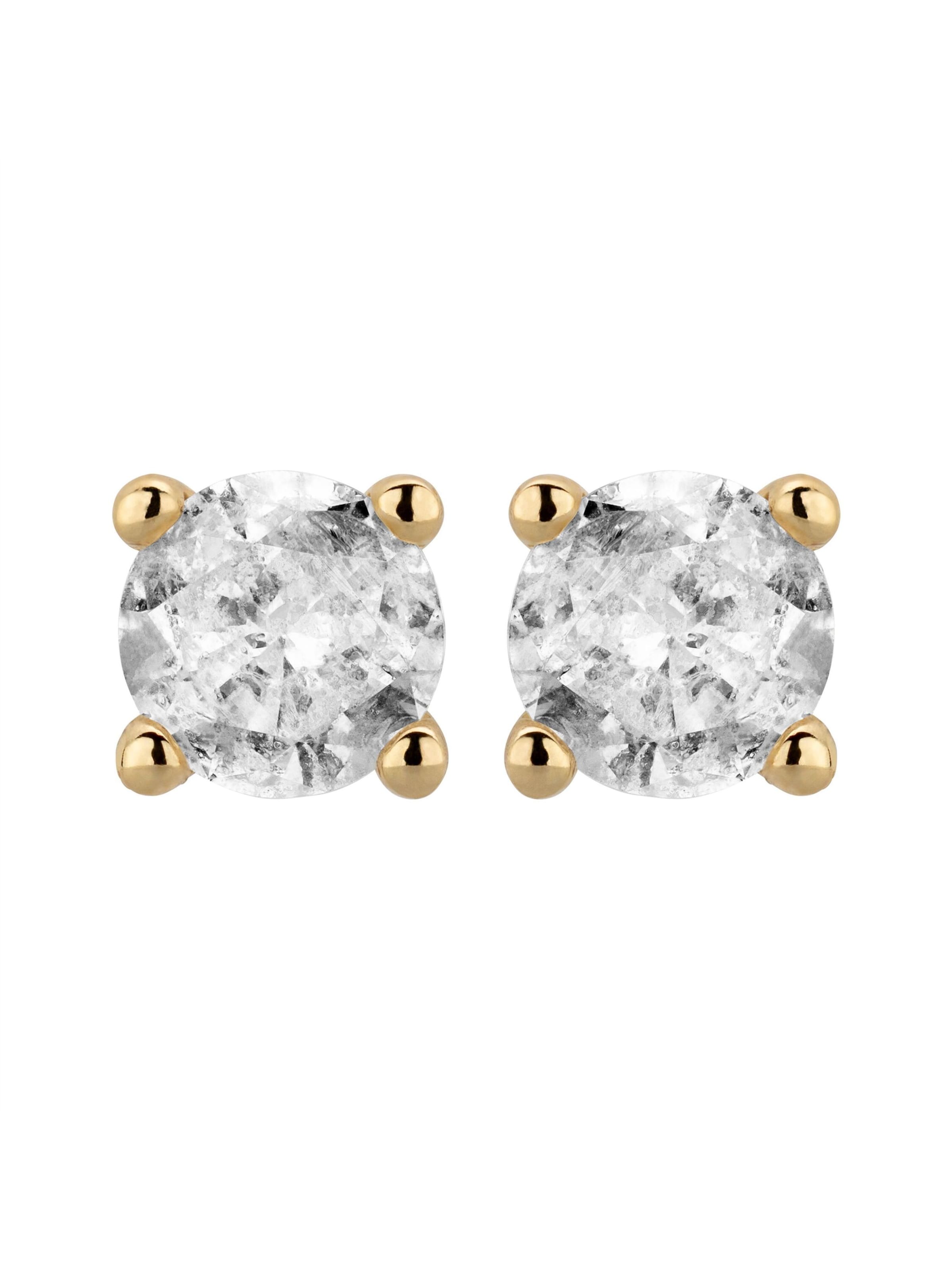 Orolino Earrings in Gold: front