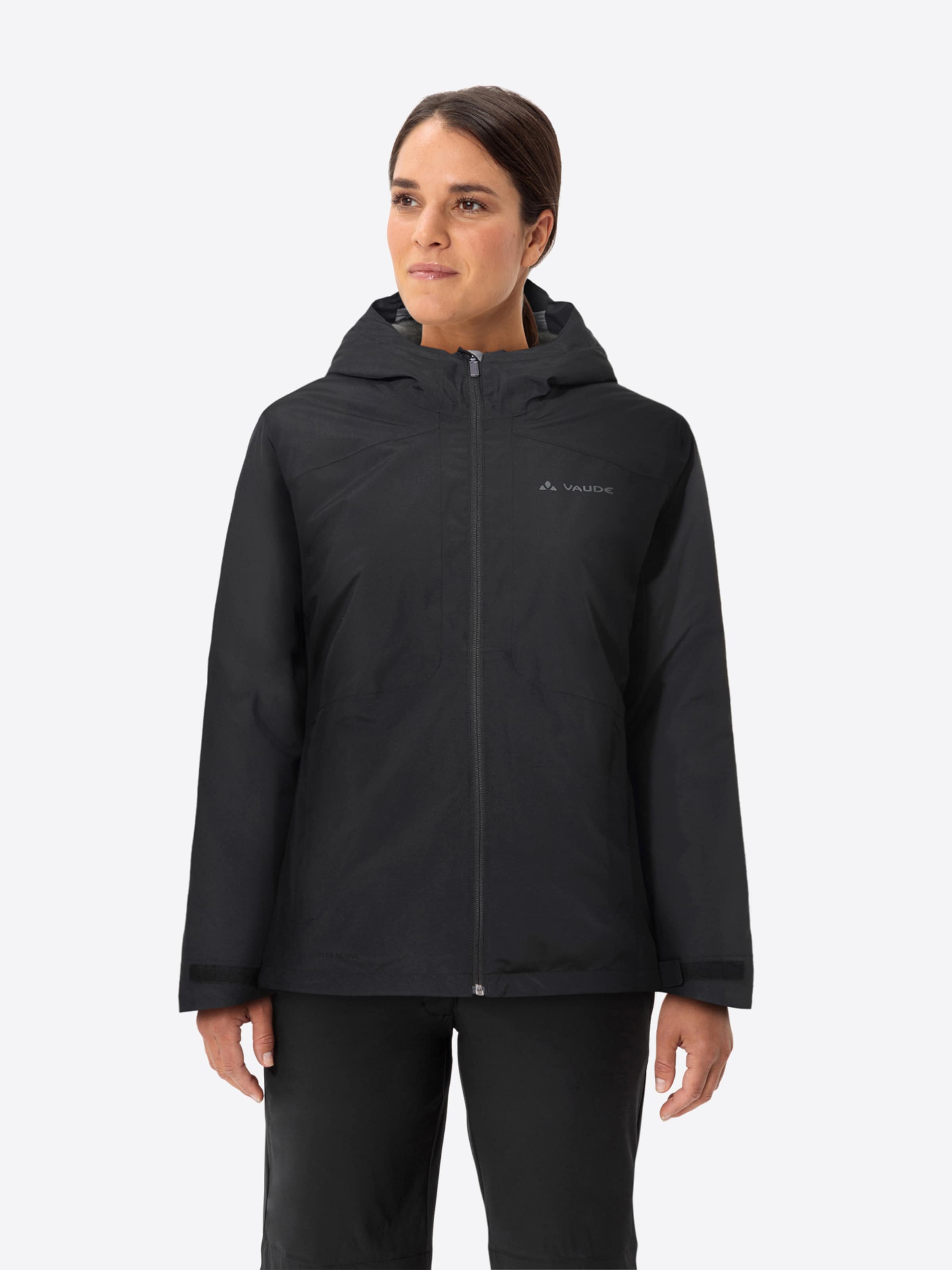 VAUDE Winter jacket in Black: front