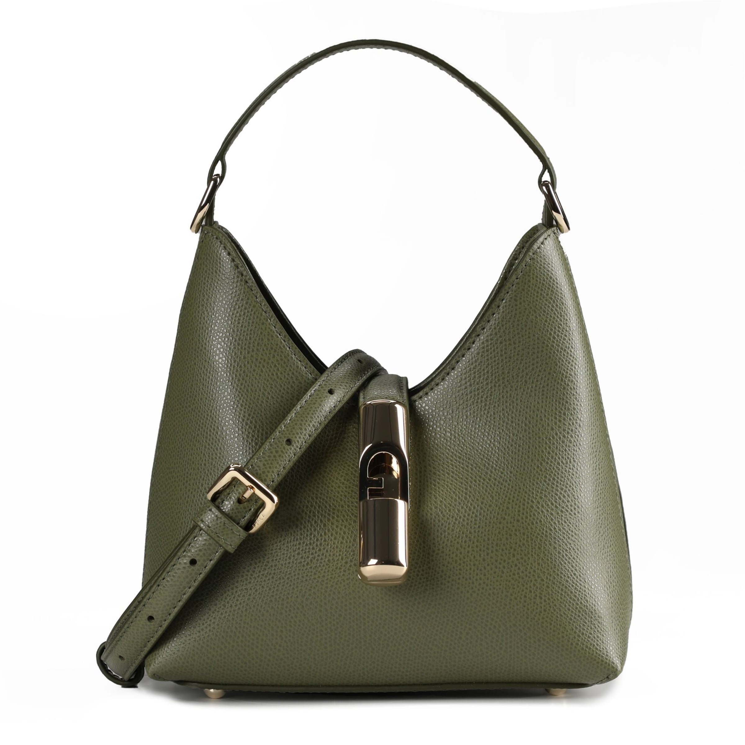 FURLA Handbag in Green: front