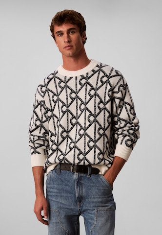 Calvin Klein - Jersey en blanco: frente