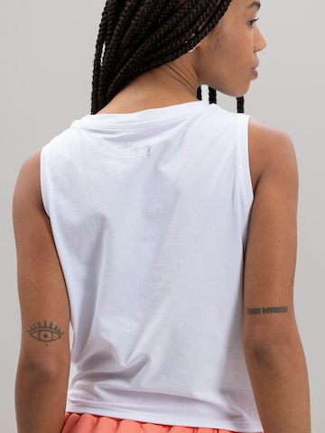 Hey Honey Top 'Cropped' in Wit