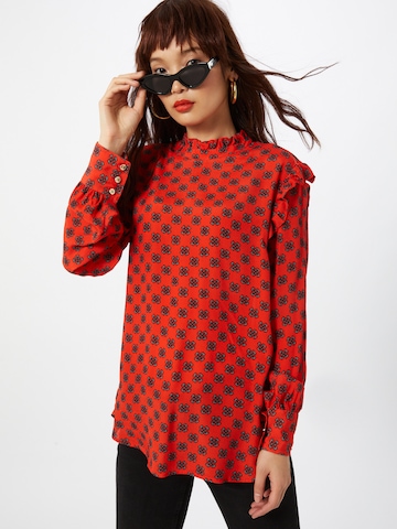 Libertine-Libertine Blouse in Rood: voorkant