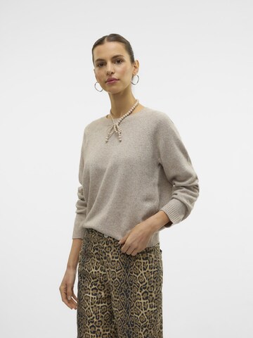 VERO MODA Pullover 'Doffy' i beige: forside