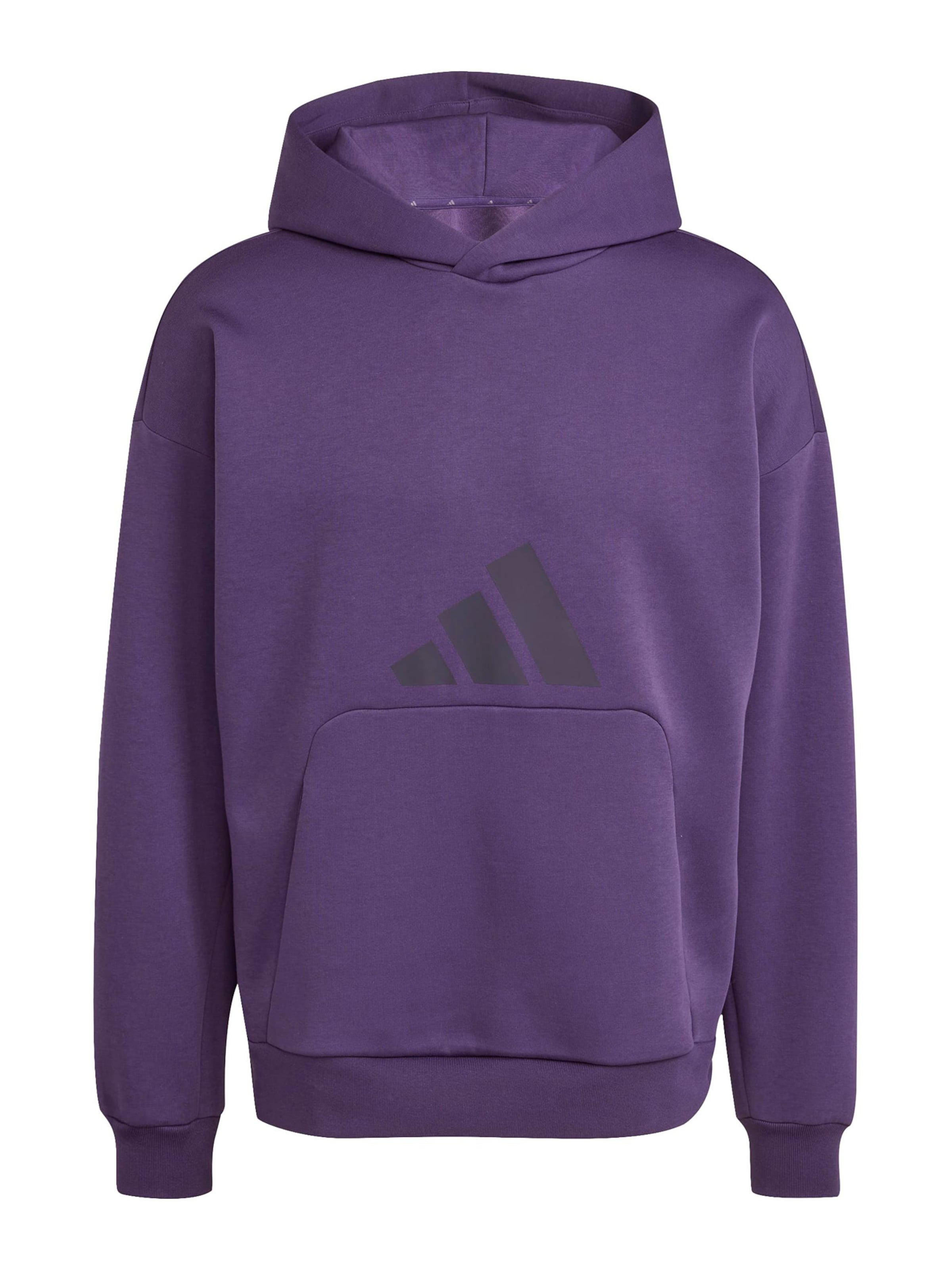 Felpa sportiva 'Future Icons' di ADIDAS SPORTSWEAR in lilla: frontale